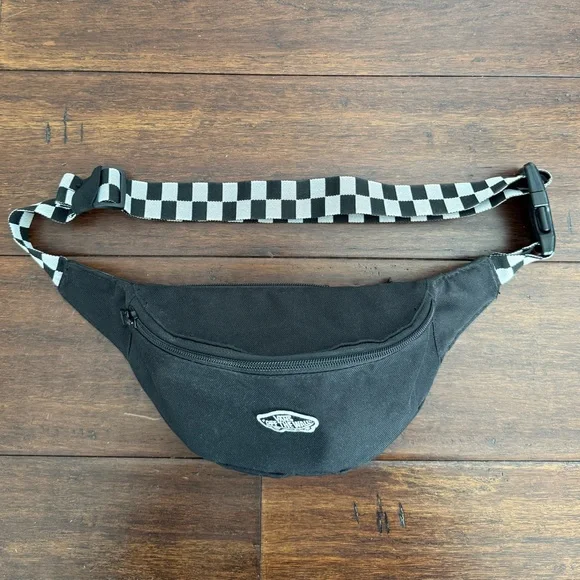 Vans Burma II fanny pack in black check - Picture 5 of 8